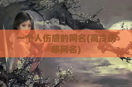 一个人伤感的网名(高冷伤感网名)